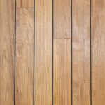 Parquet massif - Teck Pont de Bateau joint noir intégré