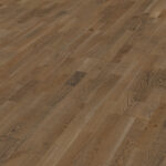 Parquet contre-collé 3 frises - Chêne animé gris olive 9040