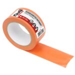 Adhésif PVC bâtiment Orange - 50 mm
