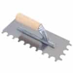 Platoir denté rond 15 mm