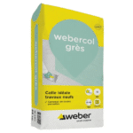 WEBER - Colle à carrelage webercol grès gris