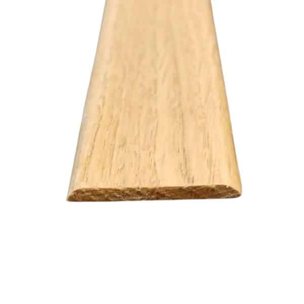 Seuil / Champlat chêne massif vernis aspect bois brut - fabrication artisanale - 930 mm – Image 1