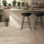 Sol PVC Gerflor - Creation 40 Clic Acoustic - Curton Stone Taupe 1604 – Image 2