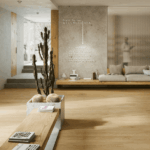 Sol PVC Gerflor - Creation 40 Clic Acoustic - Lounge Oak Natural 1273 – Image 2