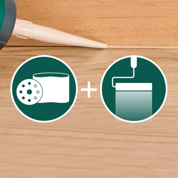 BONA HOME - Mastic joint de finition pour parquet - Noyer 01 – Image 2