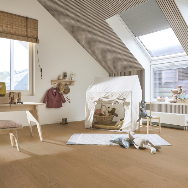 Sol en bois Lindura 205 - Chêne animé brun argile 20227 – Image 2