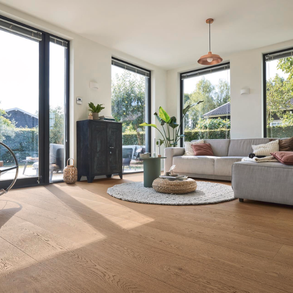 Sol en bois Lindura - Chêne authentique brun argile 20225 – Image 2
