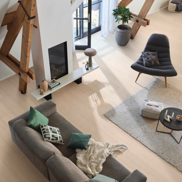Sol en bois Lindura - Chêne nature blanc perle 20229 – Image 2