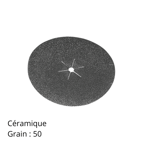 lespace_2b_grenoble_disque_ceramique_poncage_bona_diametre_150_grain_50_qualite_professionnel Disque céramique Bona 8700 Ø 150 mm – Grain 50 – Image 1