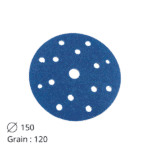 Disque zirconium perforé Bona 8300 Ø 150 mm – Grain 40