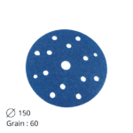 Disque zirconium perforé Bona 8300 Ø 150 mm – Grain 60