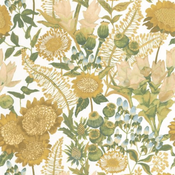 lespace-2b-grenoble-papier-peint-tapisserie-casadeco-echappee-belle-vert-anis-jaune-soleil-2 Papier peint Casadeco - Echappée belle - Saint Paul de Vence - Vert anis / Jaune soleil – Image 1
